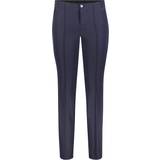 MAC Byxor & Shorts MAC Women's Anna Zip Trousers 198 Dark Blue