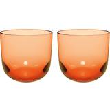 Villeroy & Boch Dricksglas Villeroy & Boch Like vattenglas 2-pack Apricot Dricksglas