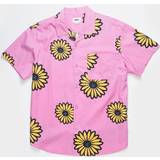 Obey Herr Skjortor Obey Daily Blossoms Button Up Shirt Rose
