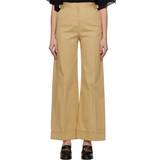 See by Chloé Kläder See by Chloé Brown Wide Cuffed Trousers