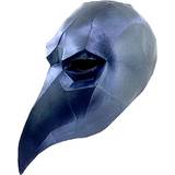 Ghoulish Productions Maskerad Heltäckande masker Ghoulish Productions Low Poly Crow Mask