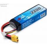 Batterier & Laddbart Li-Po Batteri 3S 11,1V 2200mAh 30C XT60-kontakt