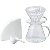 Svarta Pour Overs Hario V60 Glass Brewing Kit