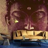 Artgeist Fototapet med Buddha-huvud Flera storlekar