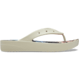 Multifärgade Flip-Flops Crocs Classic Platform Retro Resort Flip - Bone/Multi
