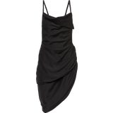 10 - Öppen rygg Klänningar Jacquemus The Robe Saudade Dress - Black