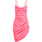 10 - Öppen rygg Klänningar Jacquemus The Robe Saudade Dress - Pink
