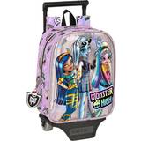 Väskor Monster High Skolväska med hjul Best boos Lila 22 x 27 x 10 cm