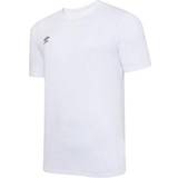 Umbro T-shirts Umbro Kid's Club Leisure T-shirt - White/Black