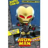 Marvel Dockor & Dockhus Hot Toys Marvel Comics Cosbaby S Mini Actionfigur Iron Man Armor Model 42 10 cm