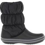 Crocs Dam Kängor & Boots Crocs Winter Puff Boot - Black/Charcoal