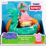 Badkarsleksaker Tomy Peppa Pig George & Dino Bath Float