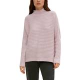 Comma Lila Överdelar Comma Bat Sleeve Knit Sweater - Purple