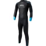 Bak Vattensportkläder Zone3 Aspect Breaststroke Wetsuit 2023-BLACK/BLUE-XL