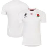Umbro Landslagströjor Umbro England Rugby World Cup 2023 Home Replica Pro Jersey White Junior
