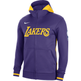 Los Angeles Lakers Jackor & Tröjor Nike Huvtröja Los Angeles Lakers Showtime Dri-FIT NBA med hel dragkedja för män Lila