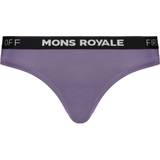 Mons Royale Trosor Mons Royale Merino stringtrosa Dam violett 2023 Korta långkalsonger
