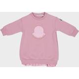 Moncler Klänningar Moncler Enfant Baby Pink Crewneck Dress 527 18-24M