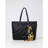 Väskor Tote Bags VERSACE JEANS COUTURE Woman colour Black
