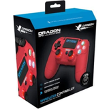 Röda Spelkontroller Shock 4 Analog Digital Gamepad PC, PlayStation 4 kabelgebunden&kabellos Rot Rot