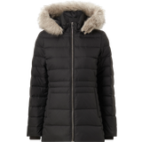 Tommy Hilfiger Ytterkläder Tommy Hilfiger Faux Fur Hood Down-Filled Jacket BLACK
