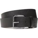 Calvin Klein Herr Accessoarer Calvin Klein Leather Belt - Black
