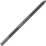 Silver Penselpennor Stabilo Premium Metallic-Filzstift Pen 68 metallic