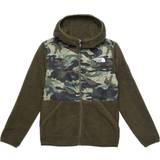 Accessoarer The North Face Boy's Forrest Fleece Full-Zip Hooded Jacket - New Taupe Green Never Stop Camo Print