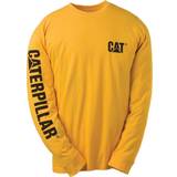 Caterpillar Överdelar Caterpillar Banner Long Sleeve T-Shirt Yellow