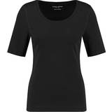 Gerry Weber Bomull - Dam T-shirts Gerry Weber Basic Half Sleeve T-shirt - Black
