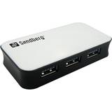 USB-hubbar Sandberg 4-Port USB 3.0 External (133-72)
