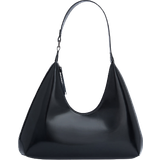 Svarta Väskor BY FAR Amber Semi Patent Leather Bag - Black