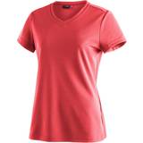 Maier Sports Dam T-shirts & Linnen Maier Sports Trudy T-shirt för kvinnor, enfärgad kortärmad pikétröja