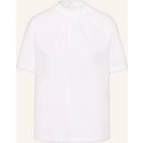 Dam - Jersey Skjortor Brax Dam Style Camille Cotton MODAL SOLID t-shirt, vit, 40, Vit