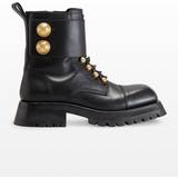 Balmain Kängor & Boots Balmain Ranger leather boots black