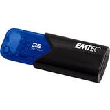Emtec 32 GB USB-minnen Emtec USB 3.2 Gen 1 B110 Click Easy 32GB