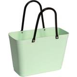 Hinza Gröna Handväskor Hinza Shopping Bag Small (Green Plastic) - Light Green