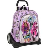 Väskor Monster High School Rucksack Wheels Best boos Lilac 33 x 42 x 14 cm