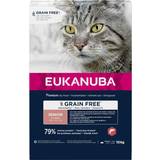 Eukanuba Hundar - Kattfoder Husdjur Eukanuba 2 10 Grain Free Rich in Salmon sparpris!