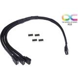 Kablar AlphaCool RGB 4-pin Y-kabel 3-till-1 30cm