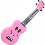 Mahalo Musikinstrument Mahalo Smiley Series – sopran ukulele – rosa