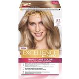 Blonda Permanenta hårfärger L'Oréal Paris Excellence Crème #8.1 Natural Ash Blonde