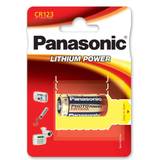 Kamerabatterier - Lithium Batterier & Laddbart Panasonic CR123A