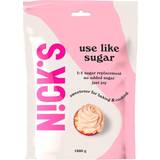 Sötningsmedel Bakning Nick's Use like Sugar 1000g 1pack