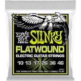Ernie ball regular slinky Ernie Ball Regular Slinky Flatwound Electric Guitar Strings 10-46