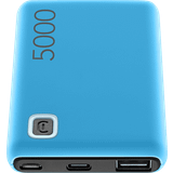 Cellularline Powerbanks Batterier & Laddbart Cellularline Essence Powerbank 5000 mAh Blau