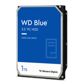 Western Digital Hårddiskar Western Digital WD Blue 10EARZ hard drive 1 TB SATA Hårddisk 1 TB 3,5" 5400 rpm SATA-150 cache Beställningsvara, 12-13 vardagar leveranstid