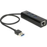 DeLock USB-A USB-hubbar DeLock 1-Port USB 3.0 External Hub (62653)