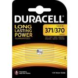 Knappcellsbatterier - Silveroxid Batterier & Laddbart Duracell 371/370