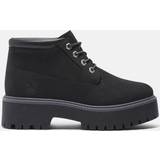 41 ½ - Dam Chukka boots Timberland Stone Street Premium Platform Waterproof Chukka For Women In Monochrome Black Black